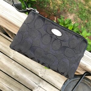 Coach mini wristlet